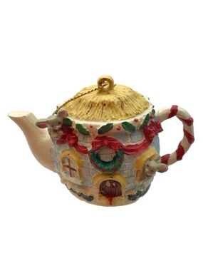 Enesco 1989 “Tea Time” Christmas Ornament